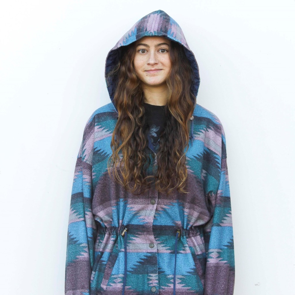 COPY - Vintage waterproof reversible jacket